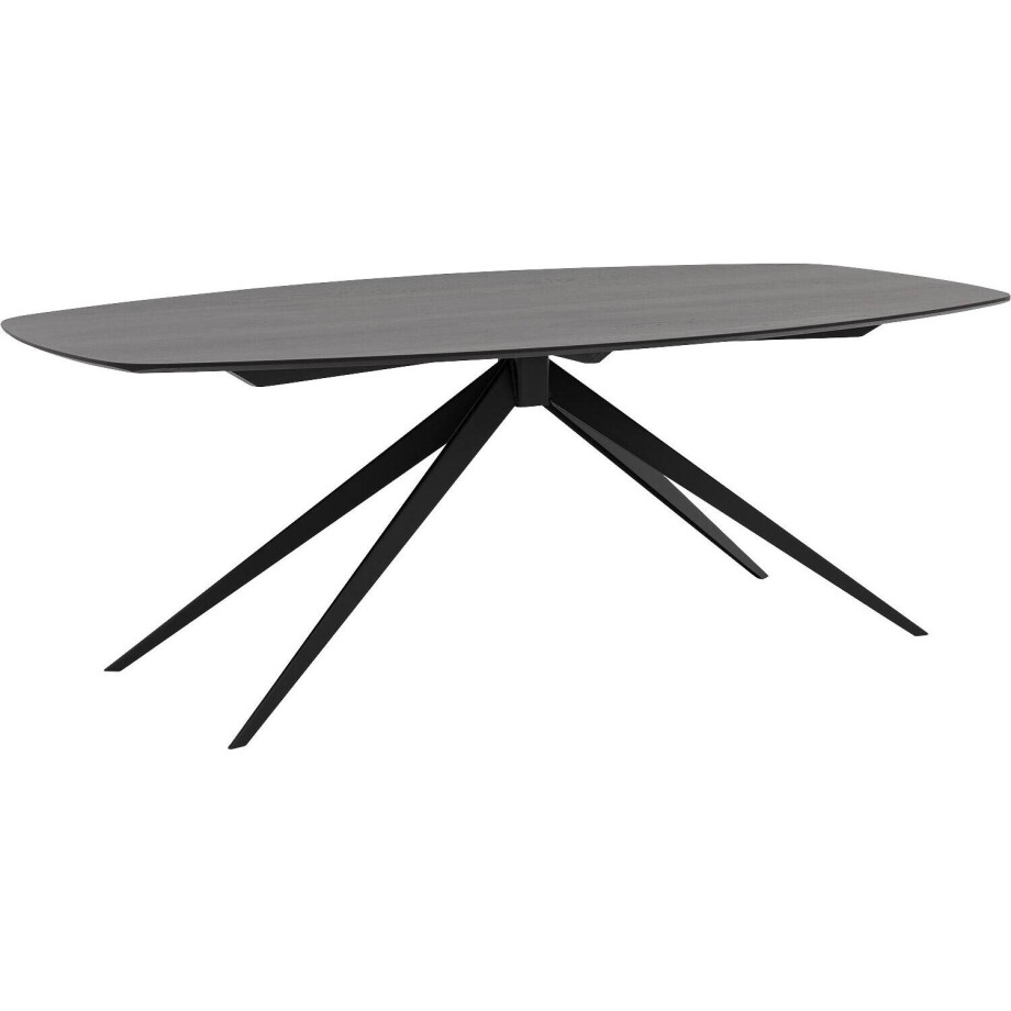 Goossens Excellent Eettafel Floyd, Semi ovaal 260 x 120 cm afbeelding 1