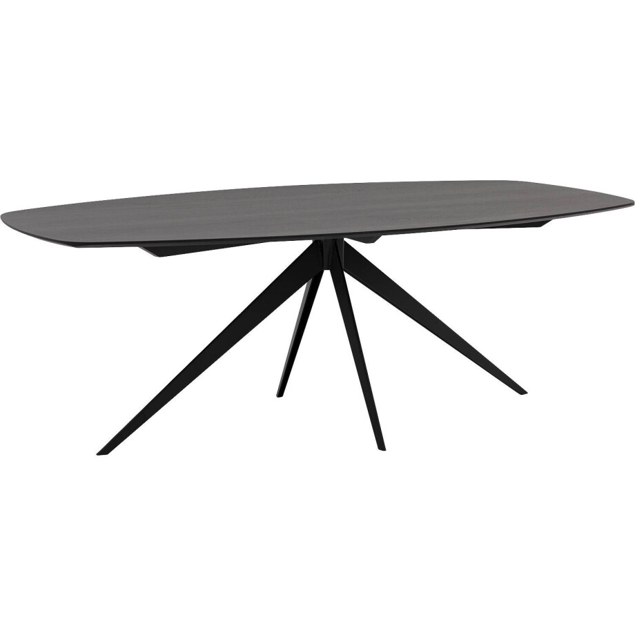 Goossens Excellent Eettafel Uniek, Semi ovaal 220 x 120 cm Goossens Excellent Eettafel Uniek, Semi ovaal 220 x 120 cm afbeelding 1
