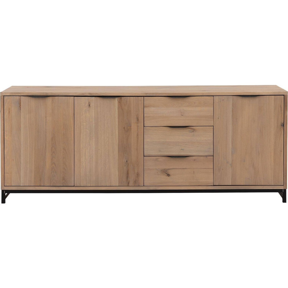 Goossens Dressoir Max, 3 deuren 3 laden Goossens Dressoir Max, 3 deuren 3 laden afbeelding 1