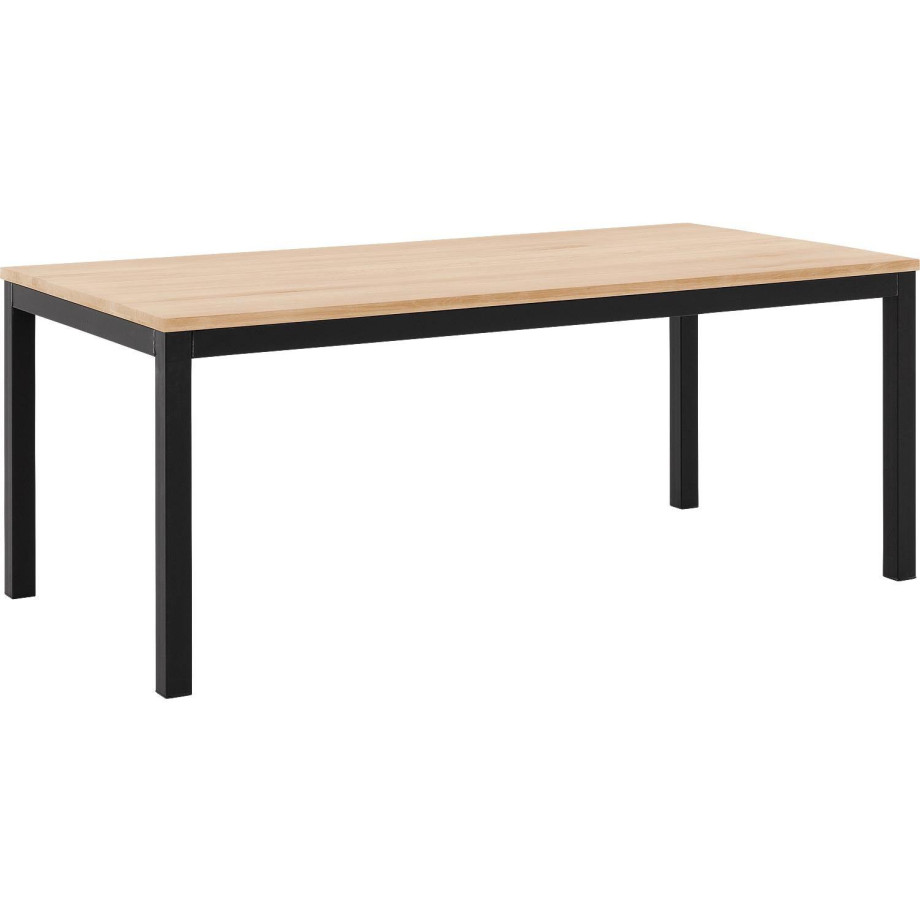 Goossens Eettafel Max, 200 x 100 cm afbeelding 1