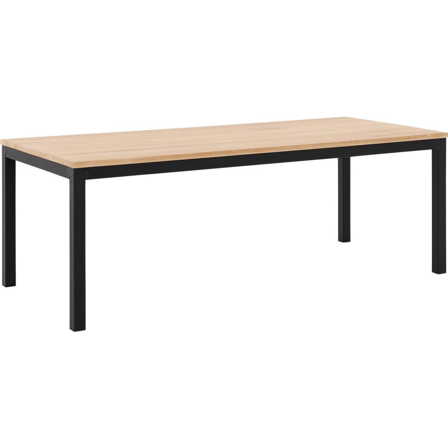 Goossens Eettafel Max, 220 x 100 cm afbeelding 1