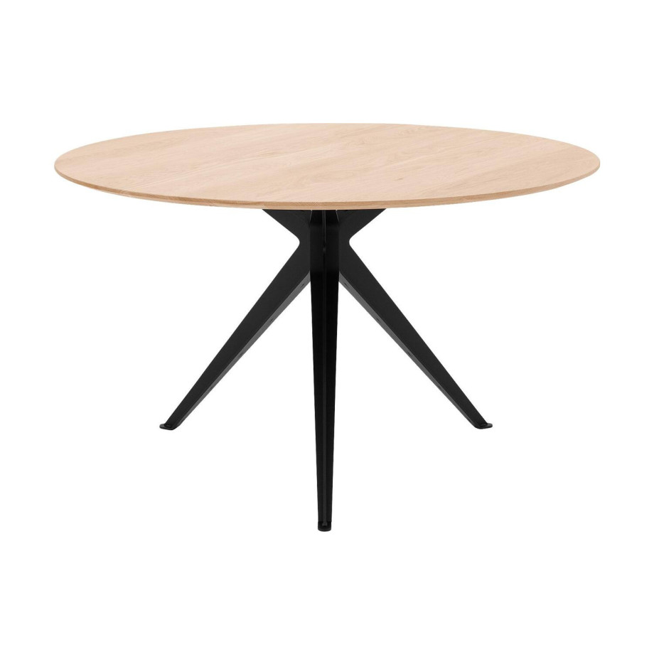 Goossens Excellent Eettafel Kopenhagen, Rond 130 x 130 cm afbeelding 1