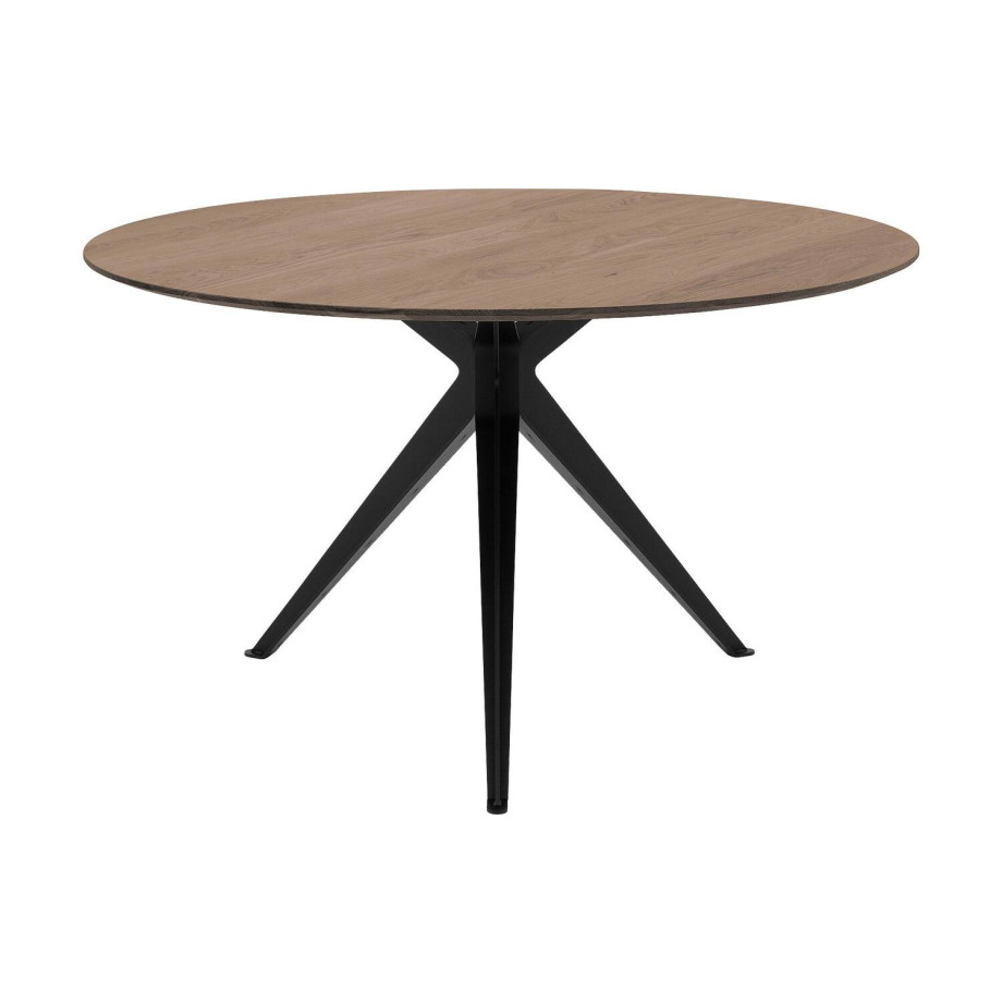 Goossens Excellent Eettafel Kopenhagen, Rond 130 x 130 cm afbeelding 1