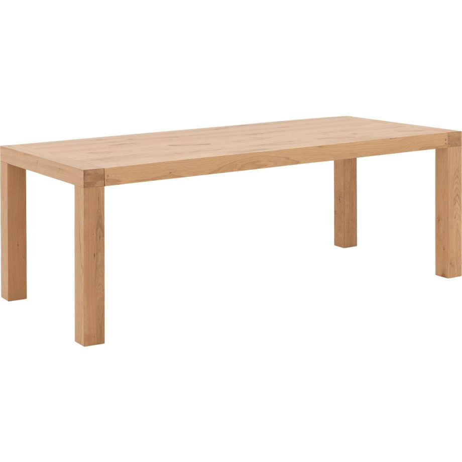 Goossens Eettafel Tijn, 220 x 100 cm afbeelding 1