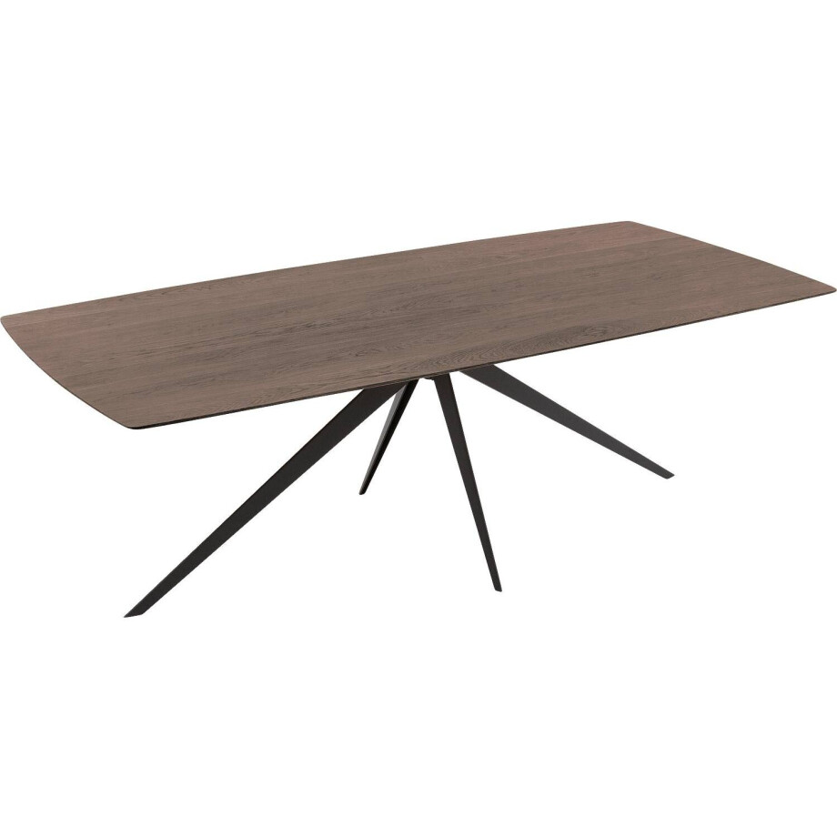 Goossens Excellent Eettafel Uniek, Semi rechthoekig 220 x 100 cm Goossens Excellent Eettafel Uniek, Semi rechthoekig 220 x 100 cm afbeelding 1