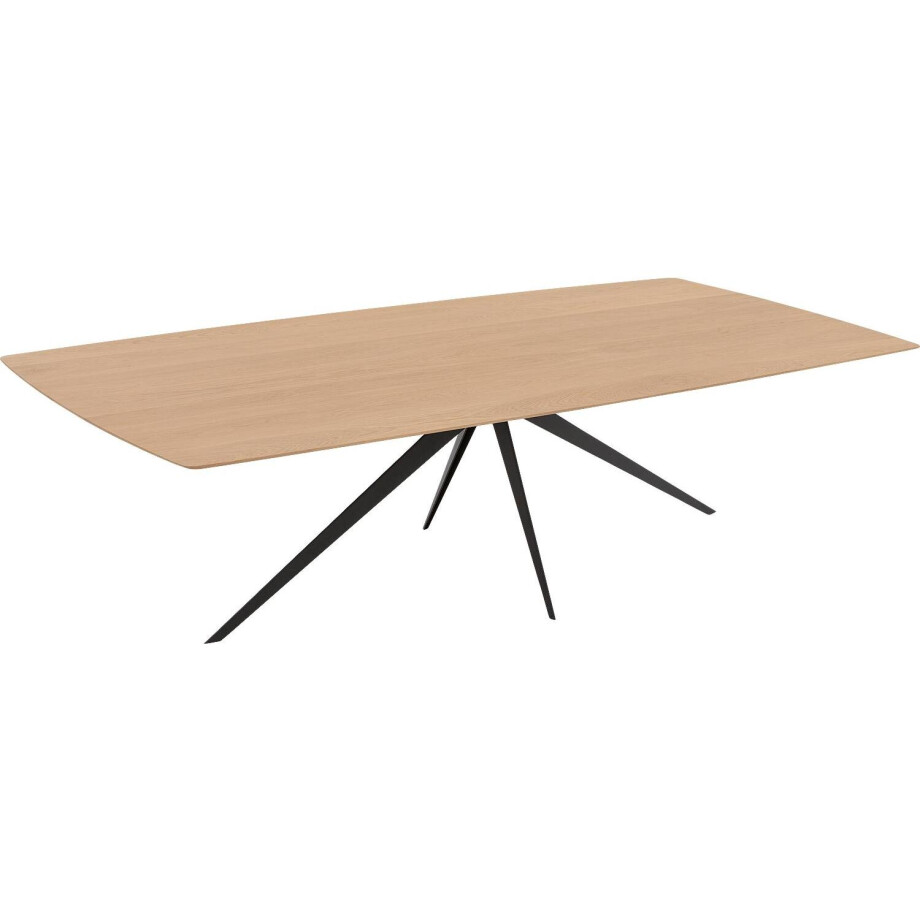 Goossens Excellent Eettafel Uniek, Semi rechthoekig 260 x 100 cm Goossens Excellent Eettafel Uniek, Semi rechthoekig 260 x 100 cm afbeelding 1