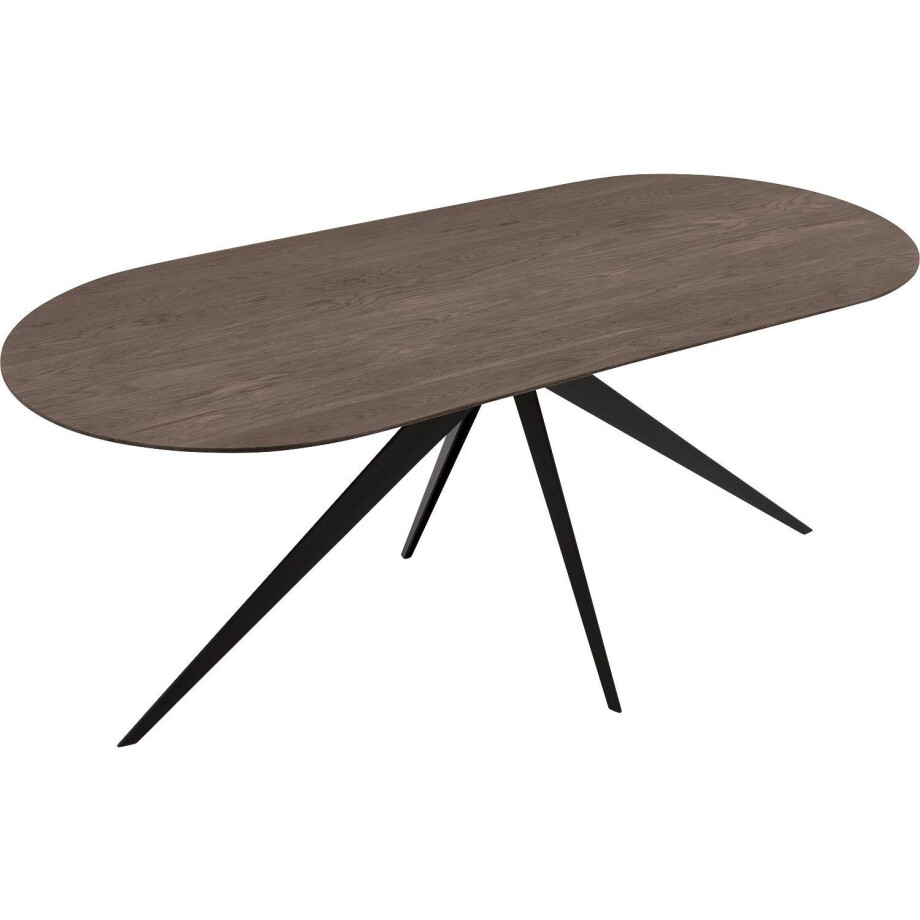Goossens Excellent Eettafel Uniek, Semi rond 180 x 100 cm Goossens Excellent Eettafel Uniek, Semi rond 180 x 100 cm afbeelding 1
