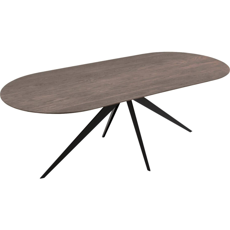 Goossens Excellent Eettafel Uniek, Semi rond 220 x 100 cm Goossens Excellent Eettafel Uniek, Semi rond 220 x 100 cm afbeelding 1