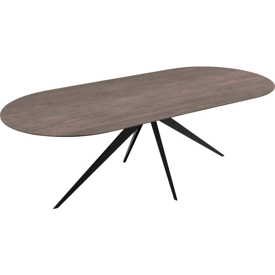 Goossens Excellent Eettafel Uniek, Semi rond 240 x 100 cm Goossens Excellent Eettafel Uniek, Semi rond 240 x 100 cm afbeelding 1