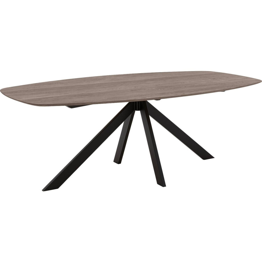 Goossens Excellent Eettafel Uniek, Semi ovaal 180 x 100 cm Goossens Excellent Eettafel Uniek, Semi ovaal 180 x 100 cm afbeelding 1