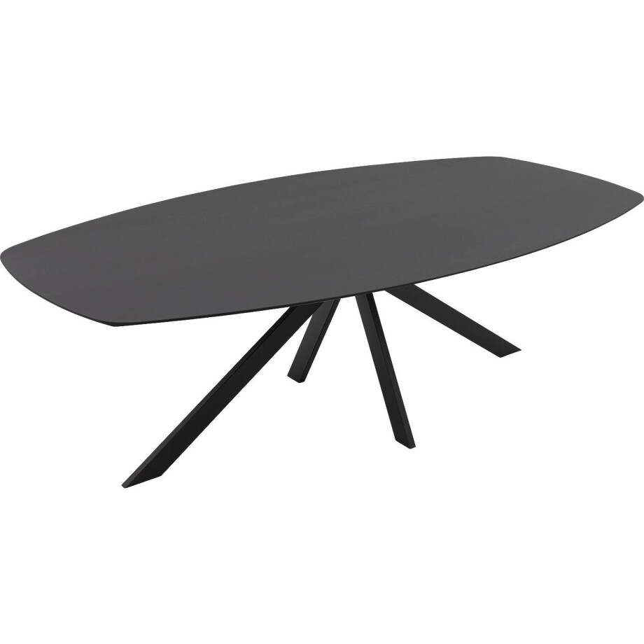 Goossens Excellent Eettafel Uniek, Semi ovaal 240 x 120 cm afbeelding 1