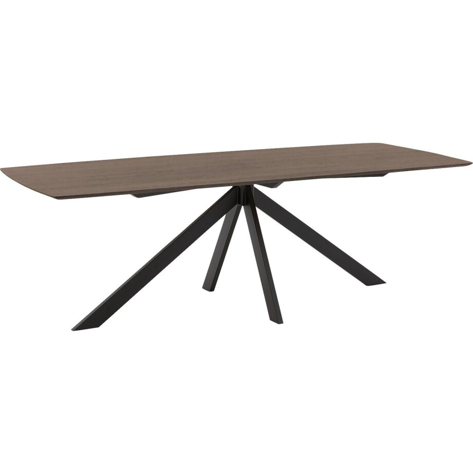 Goossens Excellent Eettafel Uniek, Semi rechthoekig 240 x 100 cm afbeelding 1