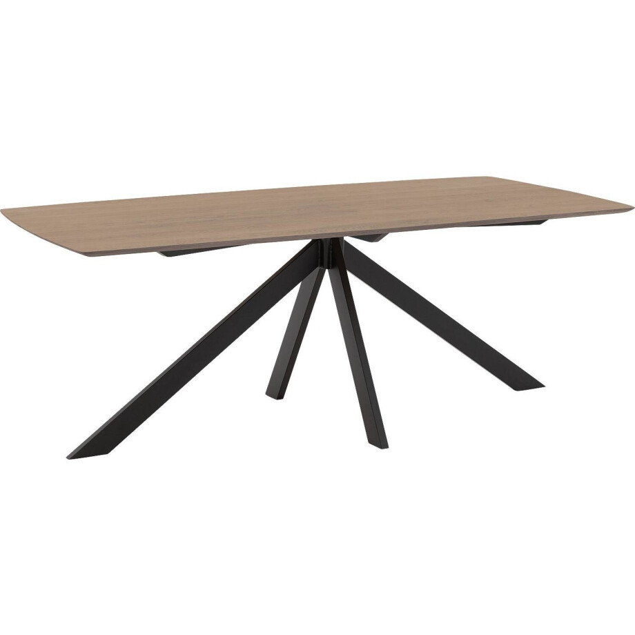 Goossens Excellent Eettafel Floyd, Semi rechthoekig 200 x 100 cm Goossens Excellent Eettafel Floyd, Semi rechthoekig 200 x 100 cm afbeelding 1