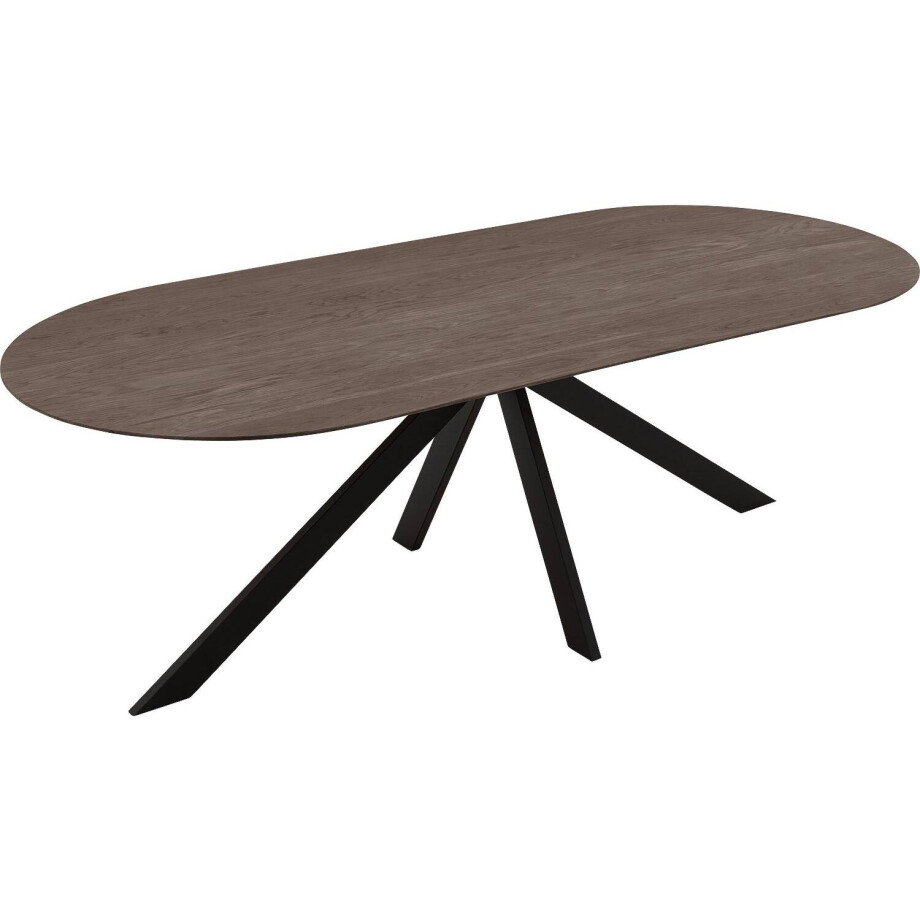 Goossens Excellent Eettafel Uniek, Semi rond 240 x 100 cm Goossens Excellent Eettafel Uniek, Semi rond 240 x 100 cm afbeelding 1