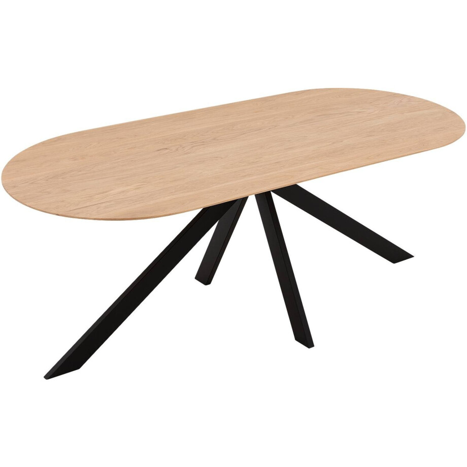 Goossens Excellent Eettafel Uniek, Semi rond 200 x 100 cm Goossens Excellent Eettafel Uniek, Semi rond 200 x 100 cm afbeelding 1