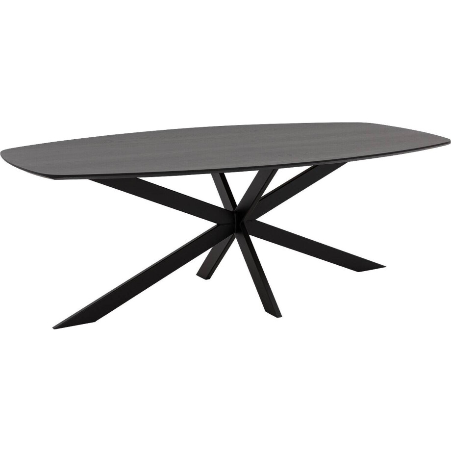 Goossens Excellent Eettafel Uniek, Semi ovaal 260 x 120 cm afbeelding 1