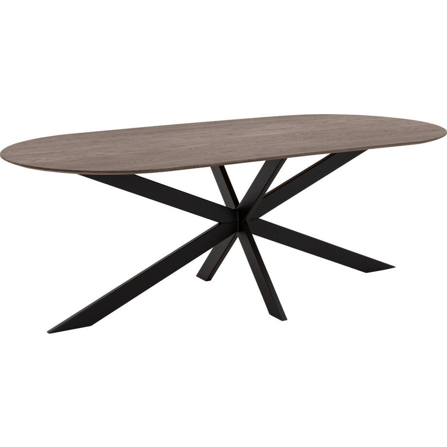 Goossens Excellent Eettafel Uniek, Semi rond 200 x 100 cm Goossens Excellent Eettafel Uniek, Semi rond 200 x 100 cm afbeelding 1