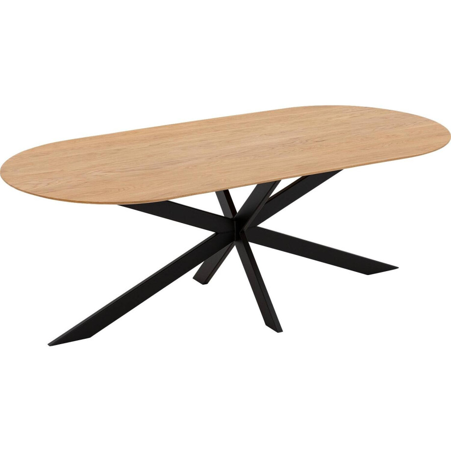 Goossens Excellent Eettafel Uniek, Semi rond 220 x 100 cm Goossens Excellent Eettafel Uniek, Semi rond 220 x 100 cm afbeelding 1