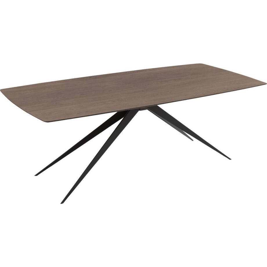 Goossens Excellent Eettafel Uniek, Semi rechthoekig 220 x 100 cm Goossens Excellent Eettafel Uniek, Semi rechthoekig 220 x 100 cm afbeelding 1