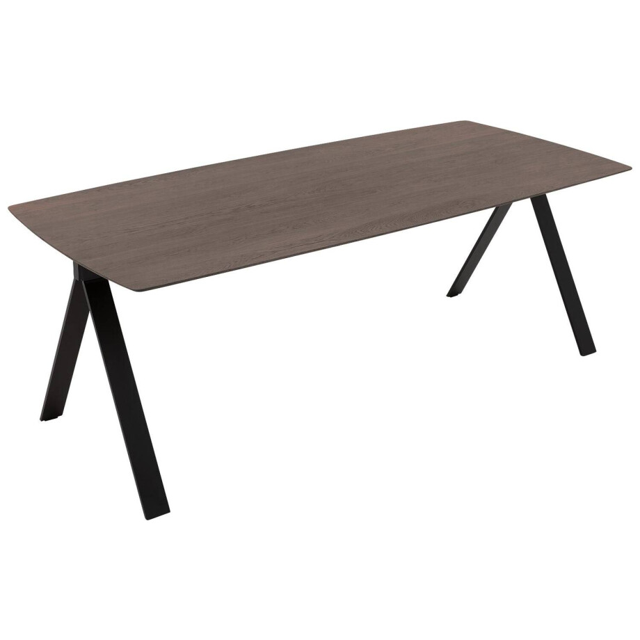 Goossens Excellent Eettafel Uniek, Semi rechthoekig 180 x 100 cm Goossens Excellent Eettafel Uniek, Semi rechthoekig 180 x 100 cm afbeelding 1