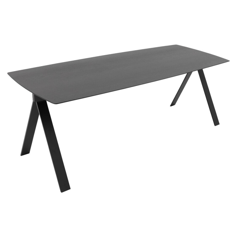 Goossens Excellent Eettafel Floyd, Semi rechthoekig 200 x 100 cm Goossens Excellent Eettafel Floyd, Semi rechthoekig 200 x 100 cm afbeelding 1