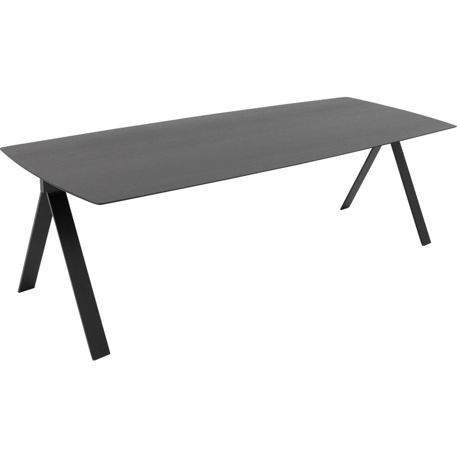 Goossens Excellent Eettafel Floyd, Semi rechthoekig 240 x 100 cm afbeelding 1
