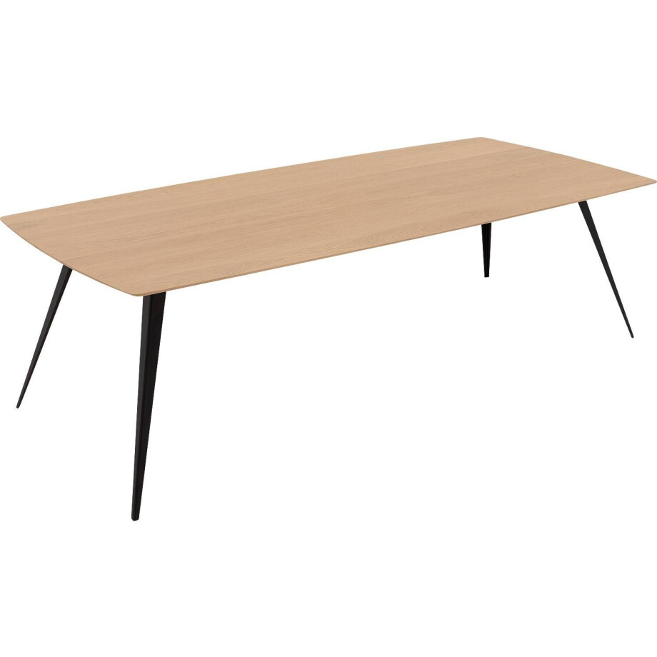 Goossens Excellent Eettafel Floyd, Semi rechthoekig 240 x 100 cm Goossens Excellent Eettafel Floyd, Semi rechthoekig 240 x 100 cm afbeelding 1