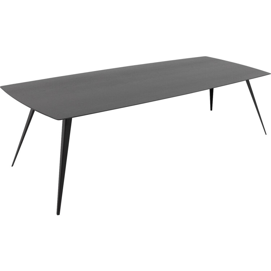 Goossens Excellent Eettafel Floyd, Semi rechthoekig 240 x 100 cm afbeelding 1