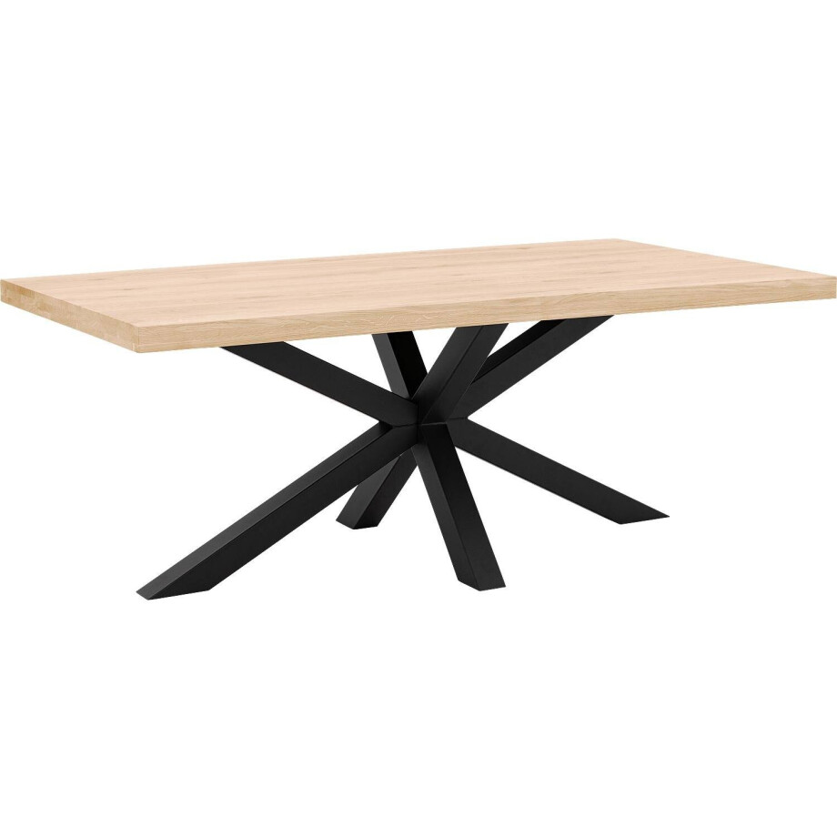 Goossens Eettafel Blend, 200 x 100 cm afbeelding 1