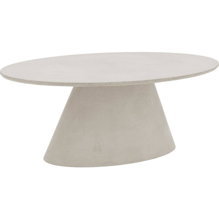 Goossens Eettafel Stone, Ovaal 190 x 110 cm afbeelding 1