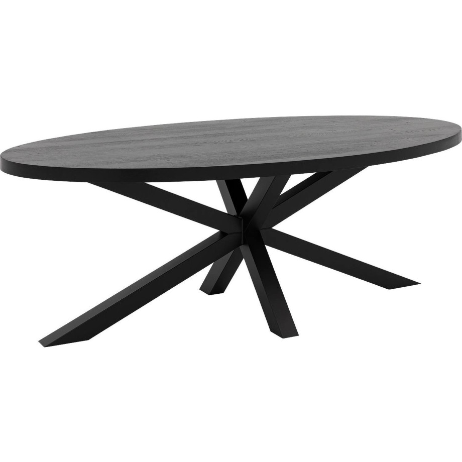 Goossens Eettafel Blade, Strak blad ovaal 260 x 120 cm 6 cm dik afbeelding 1