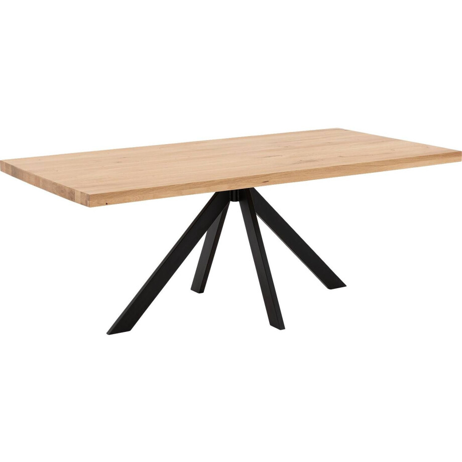 Goossens Eettafel Blade, Strak blad 180 x 90 cm 6 cm dik afbeelding 1