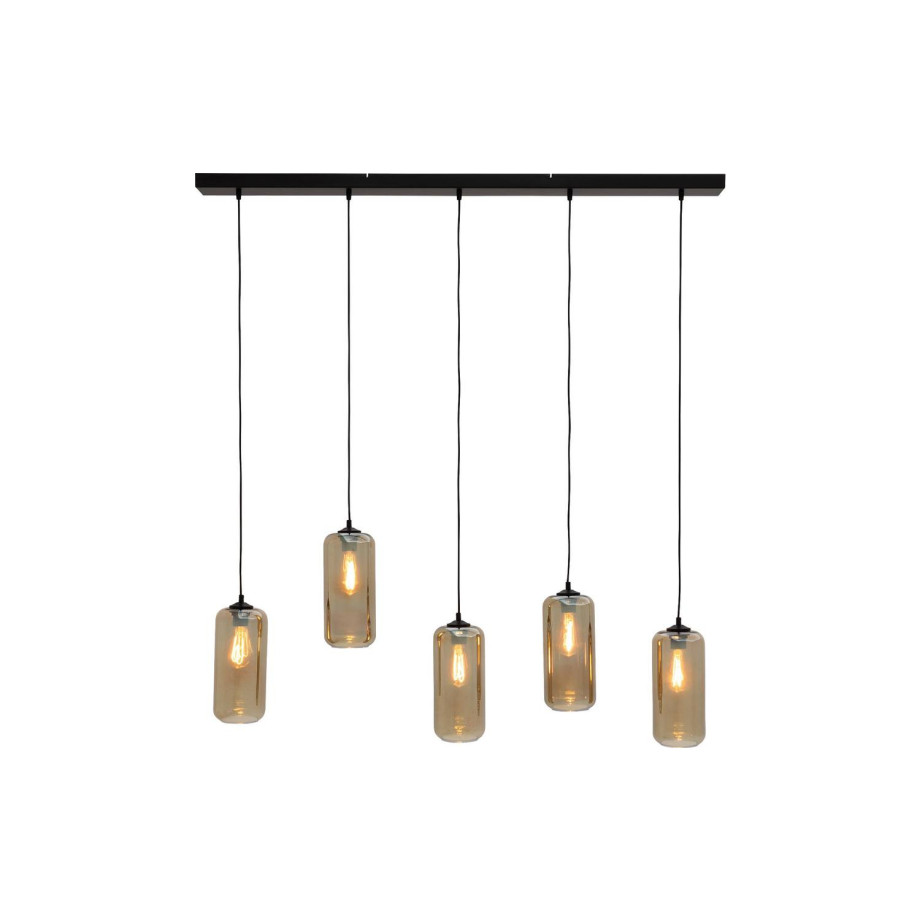 Goossens Hanglamp Devant, Hanglamp met 5 lichtpunten afbeelding 1