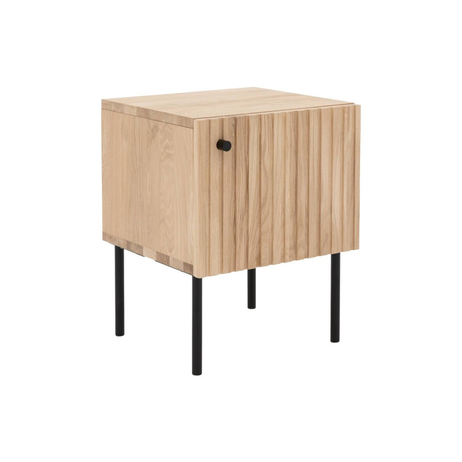 Goossens Nachtkastje Capelli, Met deur rechts Goossens Nachtkastje Capelli, Met deur rechts afbeelding 1