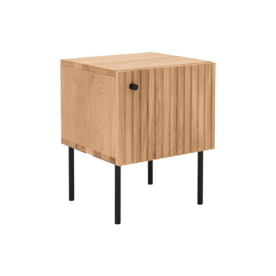 Goossens Nachtkastje Capelli, Met deur rechts Goossens Nachtkastje Capelli, Met deur rechts afbeelding 1