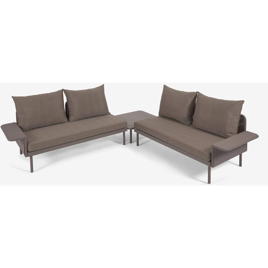 Kave Home Kave Home Tuinmeubel Zaltana, Loungeset afbeelding 1