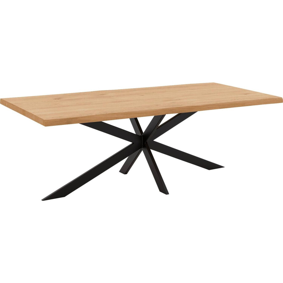Goossens Eettafel Blade, Boomstamblad 220 x 100 cm 5 cm dik Goossens Eettafel Blade, Boomstamblad 220 x 100 cm 5 cm dik afbeelding 1