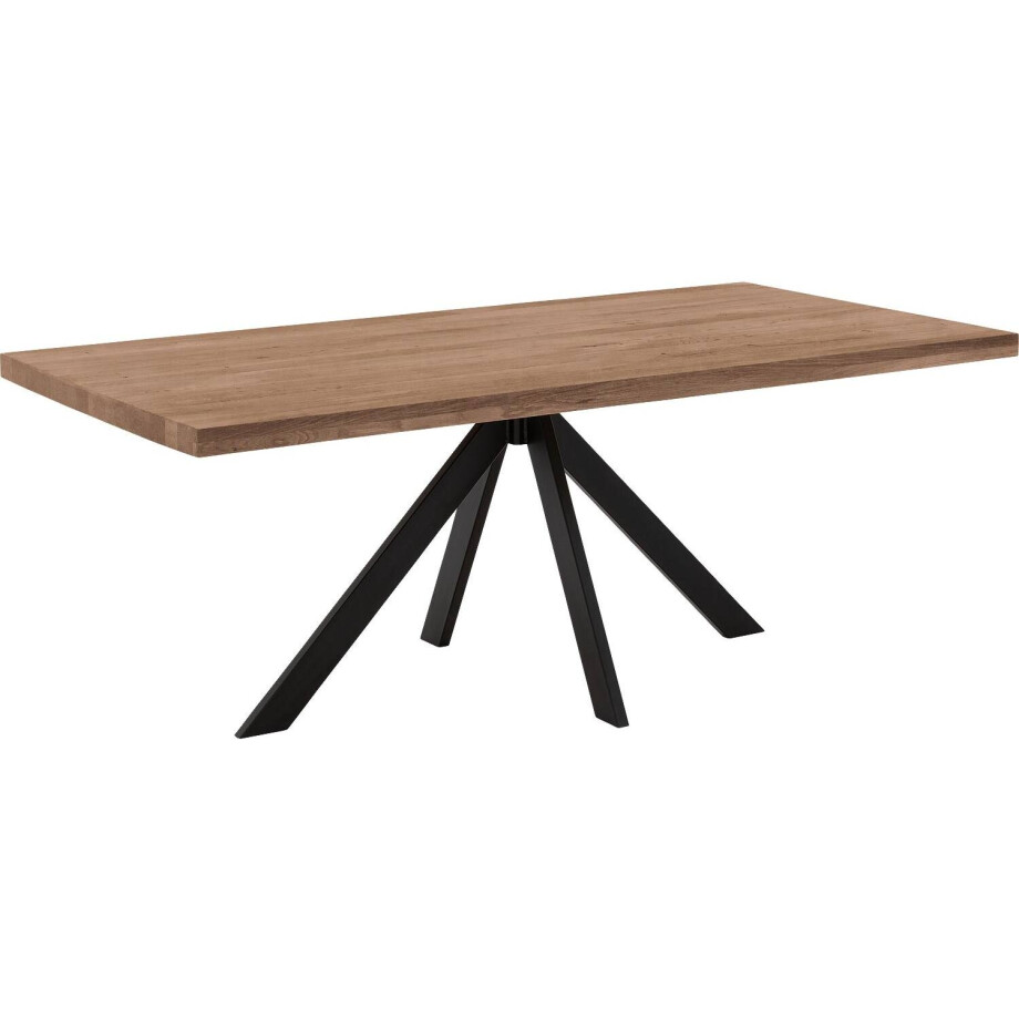 Goossens Eettafel Blade, Strak blad 220 x 100 cm 6 cm dik afbeelding 1