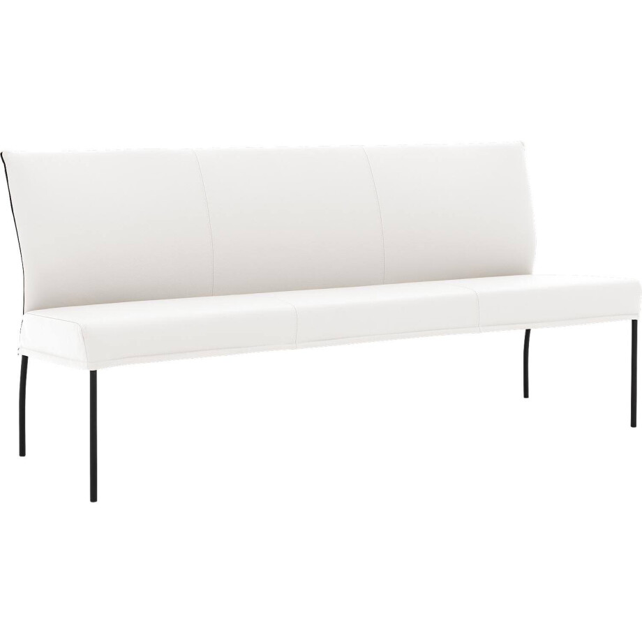 Goossens Eetkamerbank Funk, Zonder arm, 210 cm breed afbeelding 1