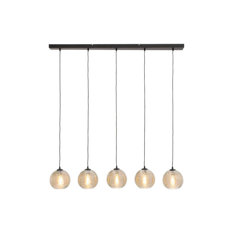 Goossens Hanglamp Soleil, Hanglamp met 5 lichtpunten afbeelding 1