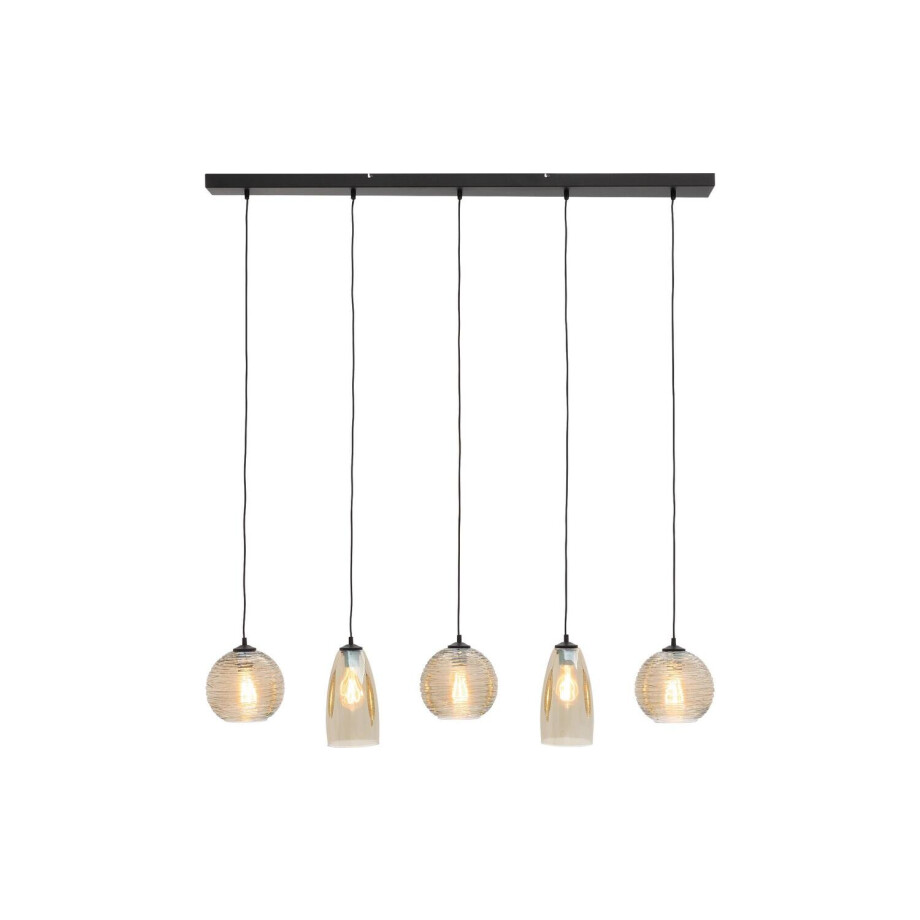 Goossens Hanglamp Soleil, Hanglamp met 5 lichtpunten afbeelding 1