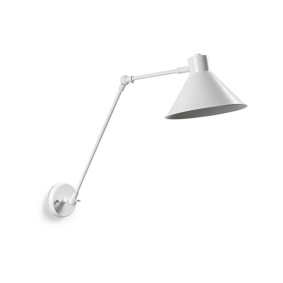 Kave Home Kave Home Dione, Dione wandlamp wit afbeelding 