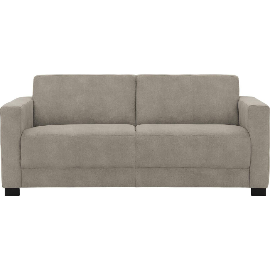 Goossens Bank My Style lichtgrijs, microvezel, 2,5-zits, stijlvol landelijk afbeelding 1