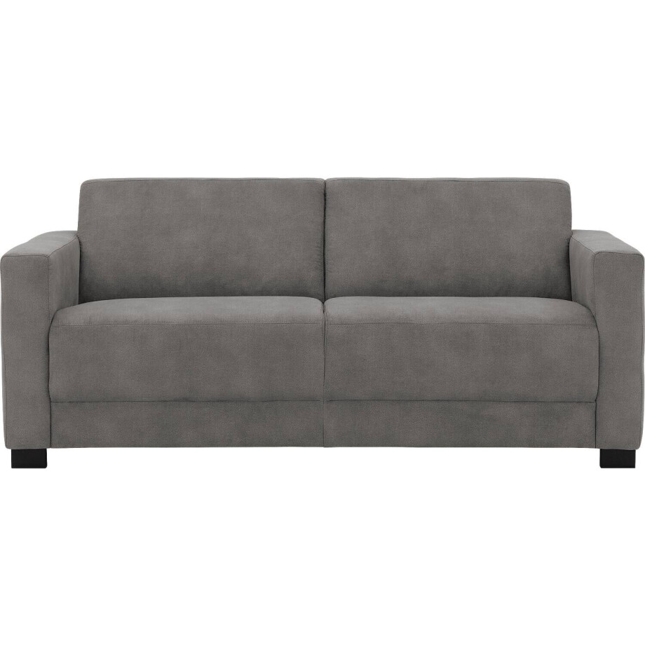 Goossens Bank My Style grijs, microvezel, 2,5-zits, stijlvol landelijk afbeelding 1
