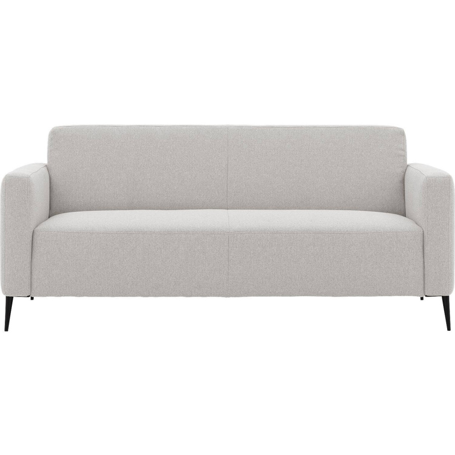 Goossens Bank Key West lichtgrijs, stof, 3-zits, modern design afbeelding 1