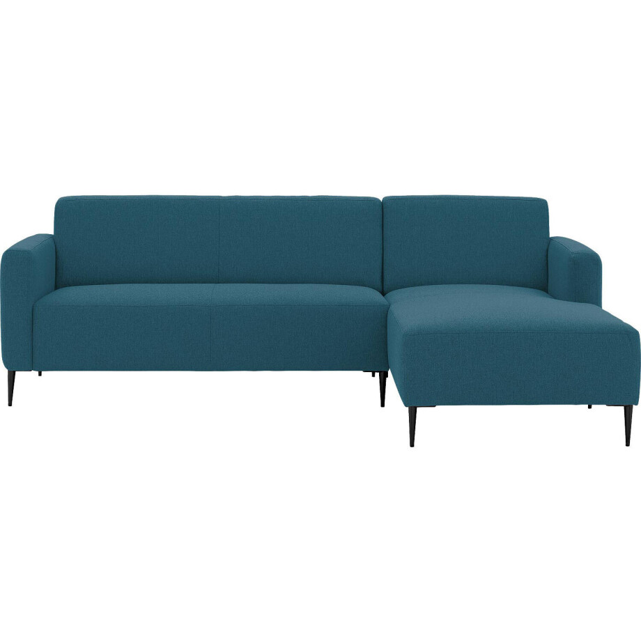 Goossens Bank Key West blauw, stof, 2,5-zits, modern design afbeelding 1