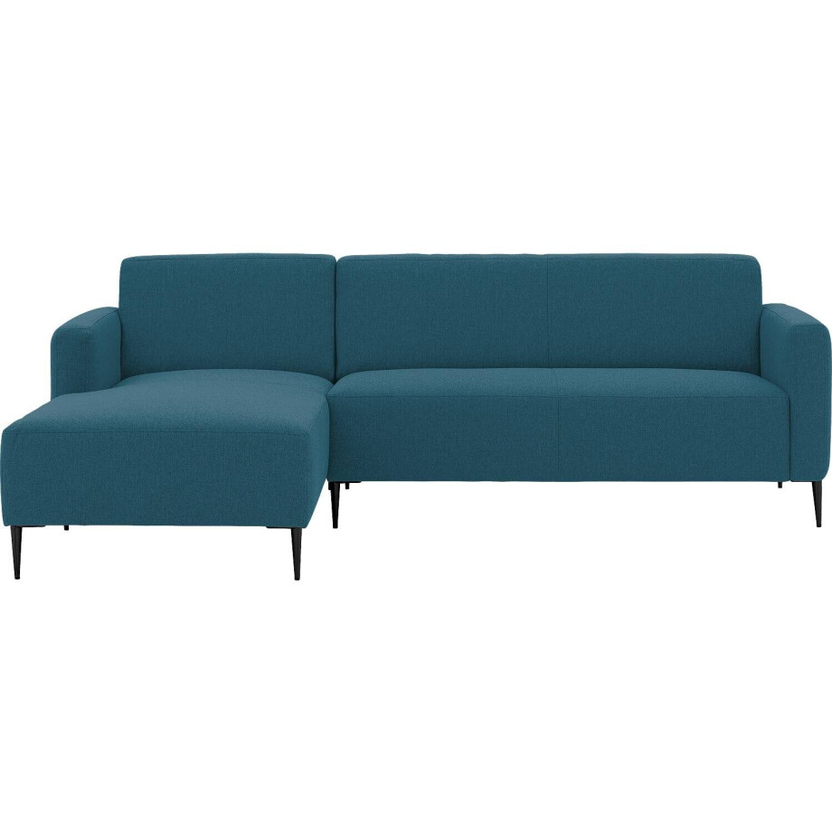 Goossens Bank Key West blauw, stof, 2,5-zits, modern design afbeelding 1