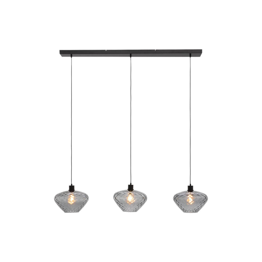 Goossens Hanglamp Dijon, Hanglamp met 3 lichtpunten afbeelding 1