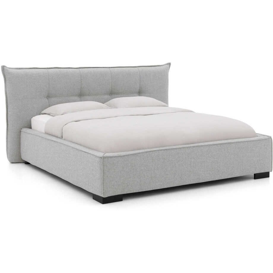 Goossens Gestoffeerd Bedframe Bolzano, 140 x 200 cm afbeelding 1