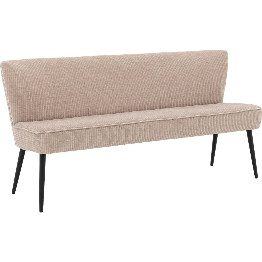 Goossens Eetkamerbank Rob, 153 cm breed Goossens Eetkamerbank Rob, 153 cm breed afbeelding 1